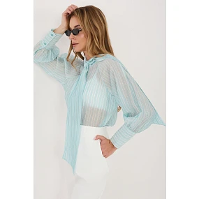 Košile s dlouhým rukávem  model 226443 Italy Moda