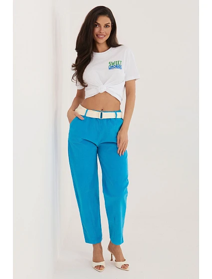 Kordové kalhoty model 226460 Italy Moda Kordové kalhoty model 226460 Italy Moda