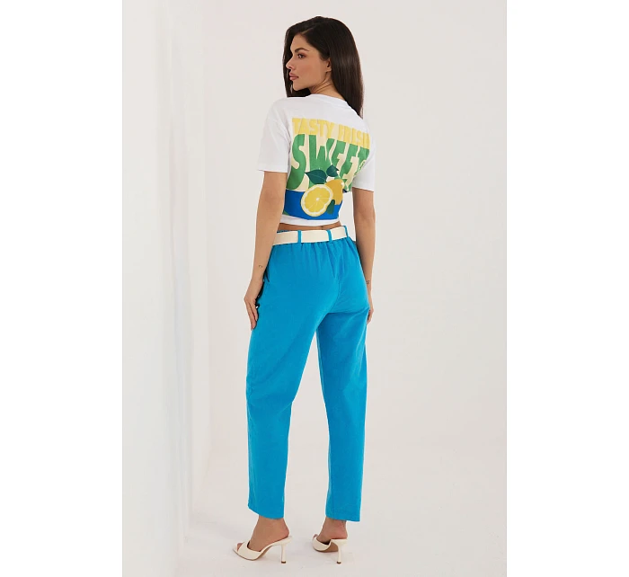 Kordové kalhoty model 226460 Italy Moda Kordové kalhoty model 226460 Italy Moda