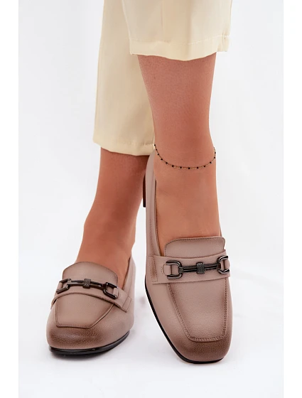 Polobotky na podpatku model 226492 Step in style Polobotky na podpatku model 226492 Step in style