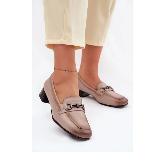 Polobotky na podpatku model 226492 Step in style Polobotky na podpatku model 226492 Step in style