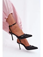 Sandály na podpatku  model 226510 Step in style