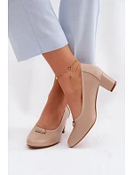 Lodičky na sloupku model 227173 Step in style