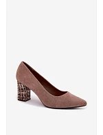 Lodičky na sloupku model 227175 Step in style