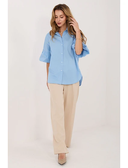 Košile s dlouhým rukávem  model 227874 Italy Moda