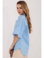 Košile s dlouhým rukávem  model 227874 Italy Moda