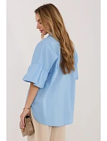 Košile s dlouhým rukávem  model 227874 Italy Moda