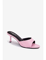 Klapky na podpatku model 227947 Step in style