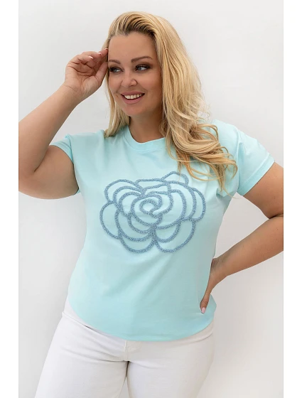 T-shirt plus size model 230448 Relevance