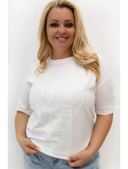 T-shirt plus size model 230455 Relevance