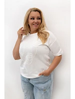 T-shirt plus size model 230455 Relevance
