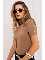Svetr s krátkým rukávem model 230894 Italy Moda Svetr s krátkým rukávem model 230894 Italy Moda