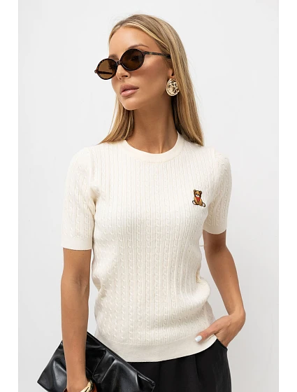 Svetr s krátkým rukávem  model 230895 Italy Moda