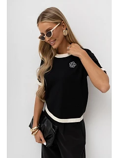Svetr s krátkým rukávem model 230901 Italy Moda