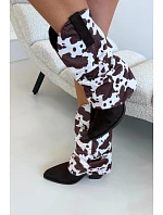 Boty na podpatku model 230928 Step in style Boty na podpatku model 230928 Step in style