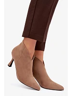 Boty na podpatku model 230937 Step in style Boty na podpatku model 230937 Step in style