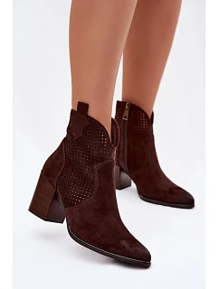 Boty na podpatku  model 230940 Step in style