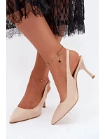 Lodičky na jehlovém podpatku model 230971 Step in style Lodičky na jehlovém podpatku model 230971 Step in style