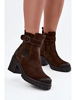 Boty na podpatku  model 231196 Step in style