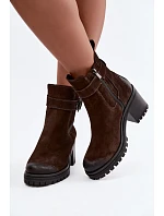 Boty na podpatku  model 231196 Step in style