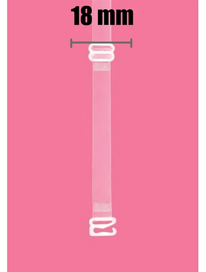 Silikonová ramínka  bílý model 21407801 - Julimex