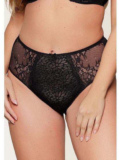Dámské kalhotky LingaDore 1400B-1 black/nude