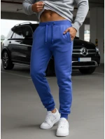 Pánské modré tepláky Dstreet UX2710 Pánské modré tepláky Dstreet UX2710