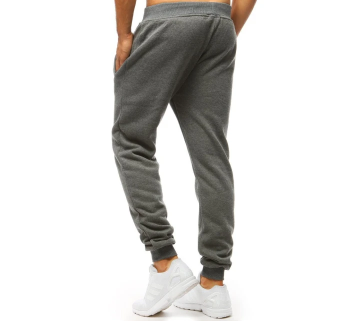 Pánské tmavě šedé tepláky Dstreet UX2872 Pánské tmavě šedé tepláky Dstreet UX2872