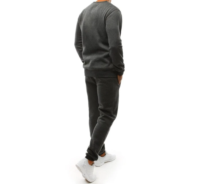 Pánské tmavě šedé tepláky Dstreet AX0376 Pánské tmavě šedé tepláky Dstreet AX0376