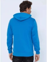 Pánská mikina s kapucí modrá Dstreet BX5024 Pánská mikina s kapucí modrá Dstreet BX5024