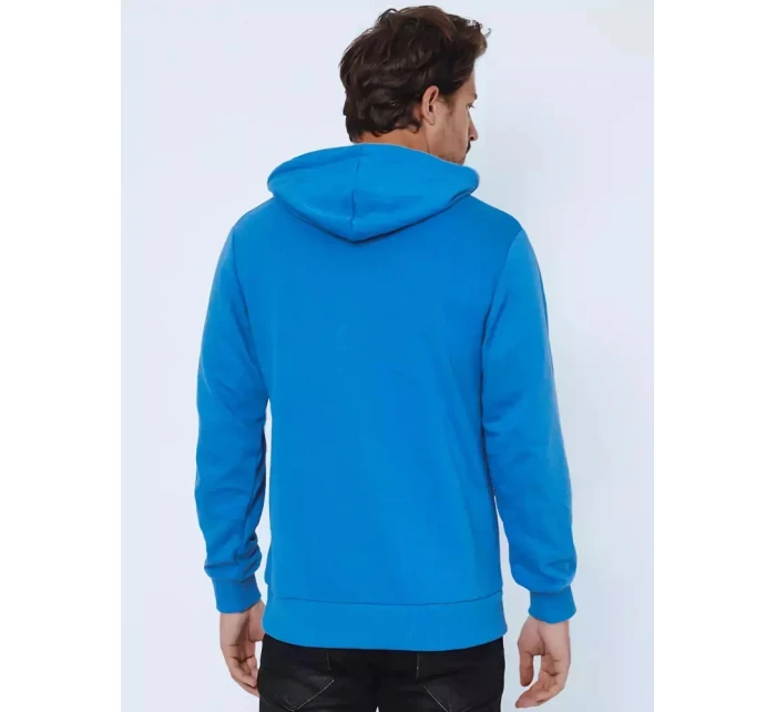Pánská mikina s kapucí modrá Dstreet BX5024 Pánská mikina s kapucí modrá Dstreet BX5024