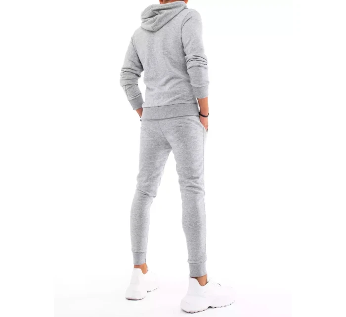 Pánské světle šedé tepláky Dstreet AX0438 Pánské světle šedé tepláky Dstreet AX0438