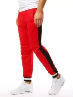 Pánské tepláky červené Dstreet UX3359