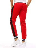 Pánské tepláky červené Dstreet UX3359