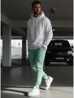 Pánské mátové tepláky Dstreet UX3371