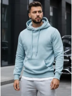 Pánská mikina s kapucí modrá Dstreet BX5107 Pánská mikina s kapucí modrá Dstreet BX5107