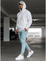 Pánské modré tepláky Dstreet UX3450 Pánské modré tepláky Dstreet UX3450