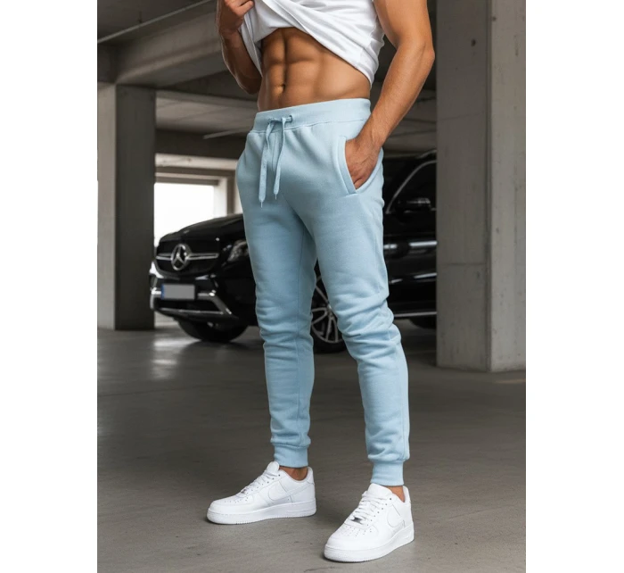 Pánské modré tepláky Dstreet UX3450 Pánské modré tepláky Dstreet UX3450