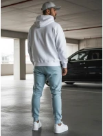 Pánské modré tepláky Dstreet UX3450 Pánské modré tepláky Dstreet UX3450