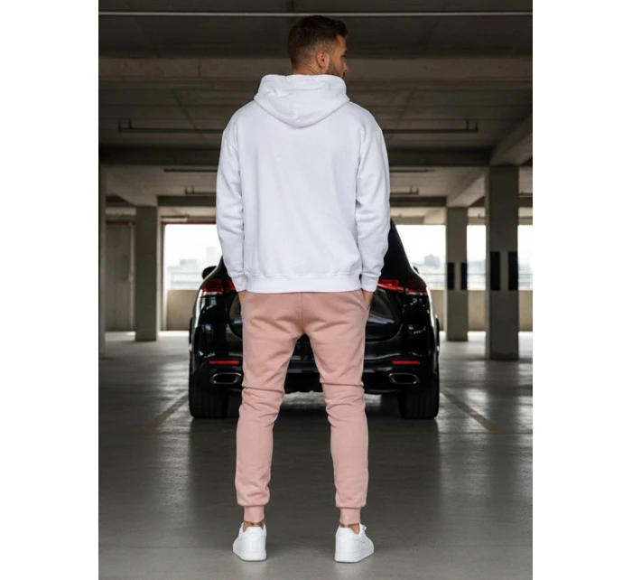 Pánské růžové tepláky Dstreet UX3452 Pánské růžové tepláky Dstreet UX3452