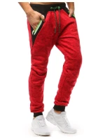 Pánské tepláky červené Dstreet UX3513