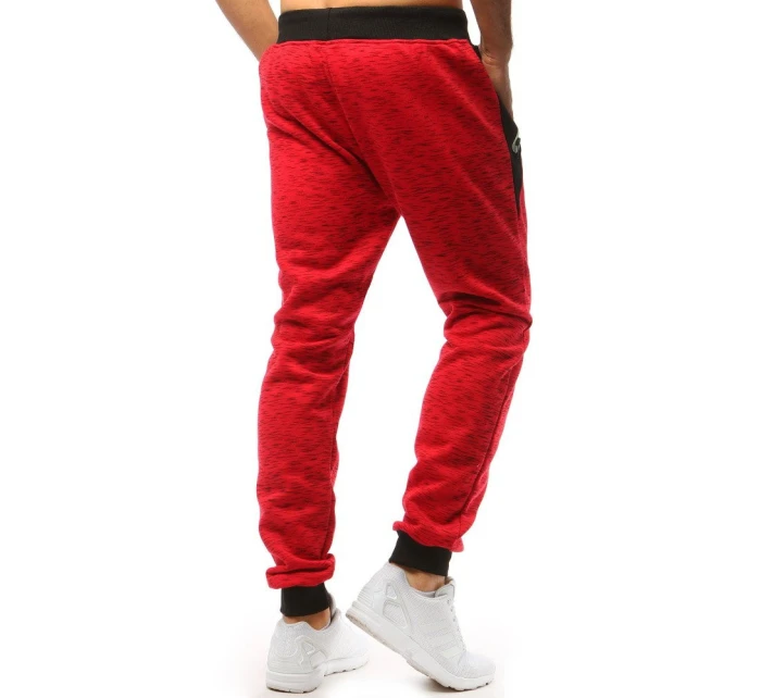 Pánské tepláky červené Dstreet UX3513 Pánské tepláky červené Dstreet UX3513