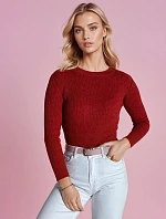 AURINA dámský svetr červený FashionStreet MY1389