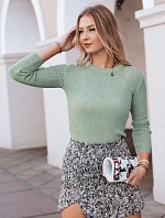 AURINA dámský svetr světle zelený FashionStreet MY1391