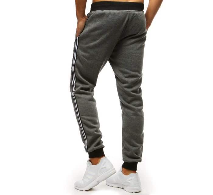 Pánské antracitové tepláky Dstreet UX3538 Pánské antracitové tepláky Dstreet UX3538