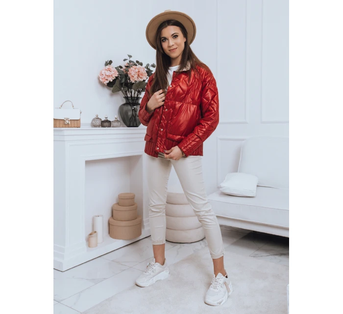 Dámská bunda ELBRA červená FashionStreet TY2760 Dámská bunda ELBRA červená FashionStreet TY2760