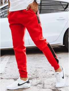 Pánské tepláky červené Dstreet UX3730