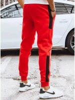 Pánské tepláky červené Dstreet UX3730 Pánské tepláky červené Dstreet UX3730