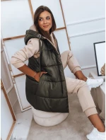 Dámská zelená vesta ROSI Dstreet TY2868 Dámská zelená vesta ROSI Dstreet TY2868