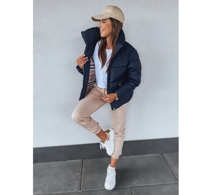 Dámská bunda BUENO navy blue Dstreet TY2898 Dámská bunda BUENO navy blue Dstreet TY2898